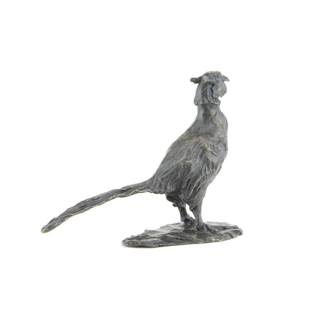 Bronze Bird Sculpture: Pheasant by Sue Maclaurin