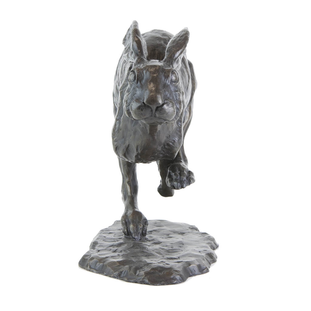 Garden Racing Hare by Sue Maclaurin (Life Size)